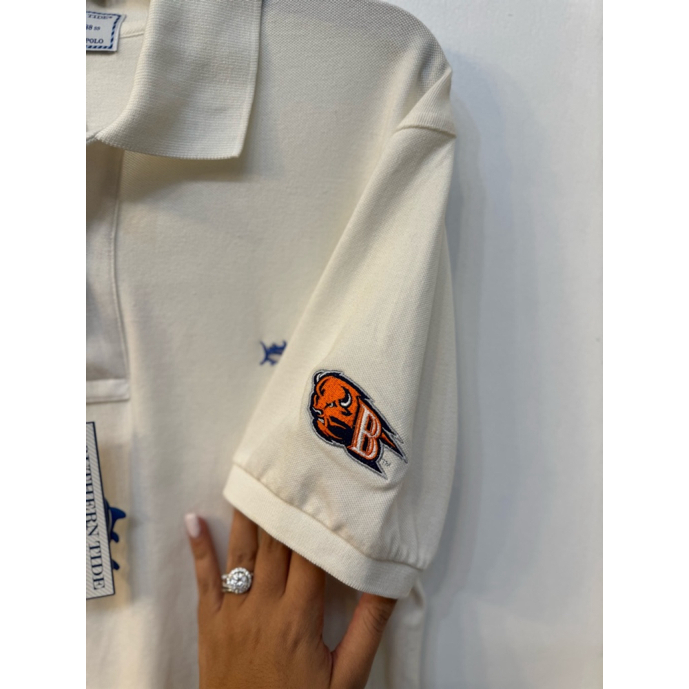 Bucknell Southern Tide Polo Shirt White - Picture 2 of 4